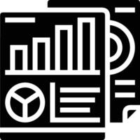 Chart icon symbol image for data statistic analysis illustration vector