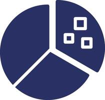 Chart icon symbol image for data statistic analysis illustration vector