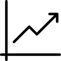 Chart icon symbol image for data statistic analysis illustration vector