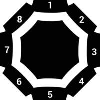 Chart icon symbol image for data statistic analysis illustration vector