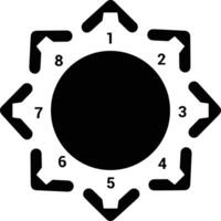 Chart icon symbol image for data statistic analysis illustration vector