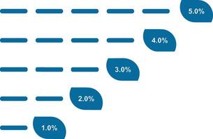 Chart icon symbol image for data statistic analysis illustration vector