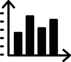Chart icon symbol image for data statistic analysis illustration vector