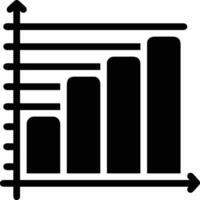 Chart icon symbol image for data statistic analysis illustration vector