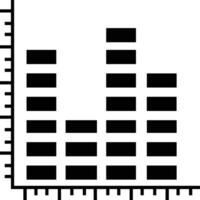 Chart icon symbol image for data statistic analysis illustration vector