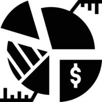 Chart icon symbol image for data statistic analysis illustration vector