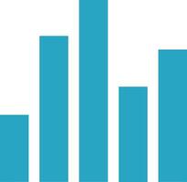Chart icon symbol image for data statistic analysis illustration vector
