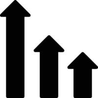 Chart icon symbol image for data statistic analysis illustration vector