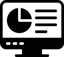 Chart icon symbol image for data statistic analysis illustration vector