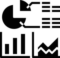 Chart icon symbol image for data statistic analysis illustration vector