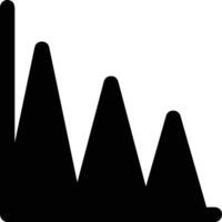 Chart icon symbol image for data statistic analysis illustration vector
