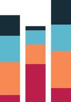 Chart icon symbol image for data statistic analysis illustration vector