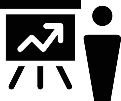 Chart icon symbol image for data statistic analysis illustration vector