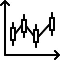 Chart icon symbol image for data statistic analysis illustration vector