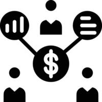 Chart icon symbol image for data statistic analysis illustration vector