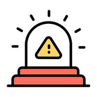A perfect design icon of warning vector