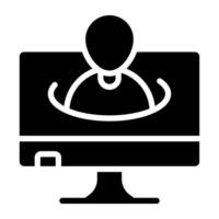An icon design of call vector
