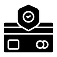 Modern design icon of secure payment vector