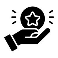 Modern design icon of reward vector