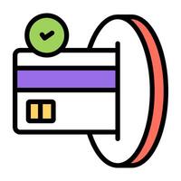 Perfect design icon of atm withdrawal vector