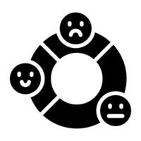 Perfect design icon of feedback analytics vector