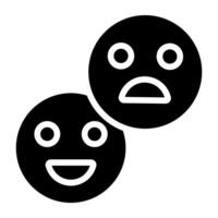 An icon design of feedback vector
