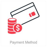 Payment Method and money icon concept vector
