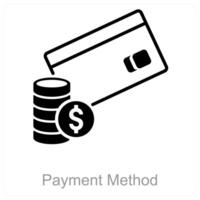 Payment Method and money icon concept vector