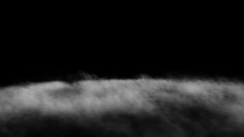 Low ground mist, fog moving from left to right - 4K Pro Res video