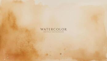 Abstract horizontal watercolor background. Neutral light colored empty space background illustration vector