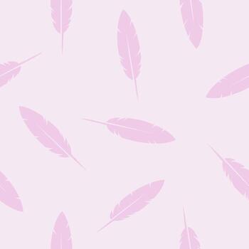 Bird Feathers seamless pattern texture design element vector