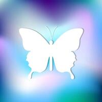 Flying Butterfly, abstract background, wallpaper, design with copy space vector