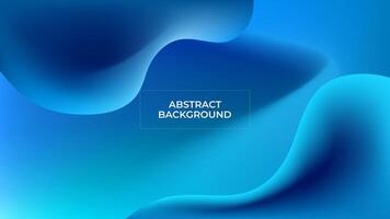 ABSTRACT BACKGROUND ELEGANT BLUE GRADIENT MESH SMOOTH LIQUID COLORFUL DESIGN TEMPLATE GOOD FOR MODERN WEBSITE, WALLPAPER, COVER DESIGN vector