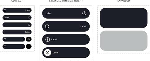 Live Activity Components for responsive UI UX design for Mobile app and web editable eps template . A set of modern interface elements for app development and design navigation sliders button vector
