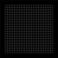 Abstract wavy 3d mesh on a black background. Geometric dynamic wave 3d technology wireframe illustration. vector