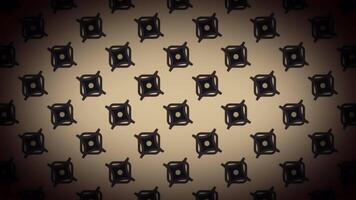 Javanese pattern kawung animation for event background video