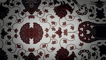 Wahyu tumurun animation javanese pattern background looping event bumper video