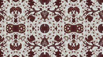 Wahyu tumurun animation javanese pattern background looping event bumper video