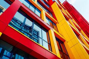 Colorful nice building photo