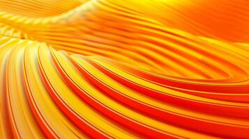 Close up of yellow and red swirling pattern photo