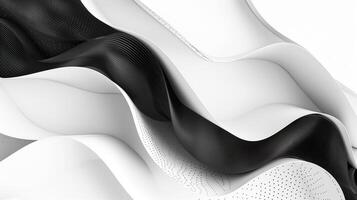 Close up of monochrome abstract pattern photo