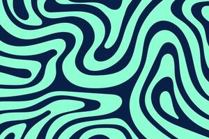 Abstract background with colorful wave pattern. Trendy illustration in retro style 60s, 70s. vector