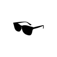 Sun Glasses Silhouette, Side View, Flat Style, can use for Pictogram, Logo Gram, Apps, Art Illustration, Template for Avatar Profile Image, Website, or Graphic Design Element vector