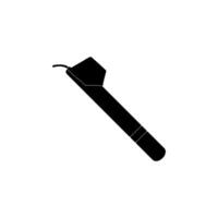 'Canting' Silhouette, Canting is a pen-like tool used to apply liquid hot wax in the batik-making process in Indonesia, more precisely 'batik tulis' or hand-drawn batik. Batik is from Indonesia vector