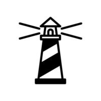lighthouse icon symbol template vector
