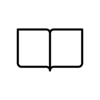 open book icon symbol template vector