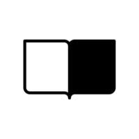 open book icon symbol template vector