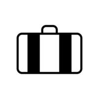 suitcase icon symbol template vector