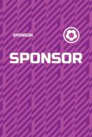 Diagonal pattern jersey soccer with purple color vector