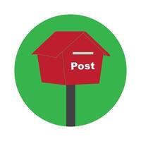 Mailbox icon design vector